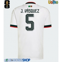 Maglie da calcio Messico Johan Vasquez #5 Seconda Maglia Mondiali 2026  Manica Corta